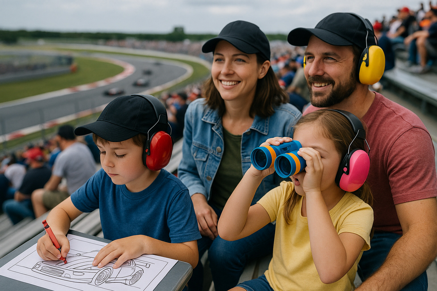 Prepararse para el Día de la Carrera: Consejos para Familias que Asisten a Eventos de Automovilismo