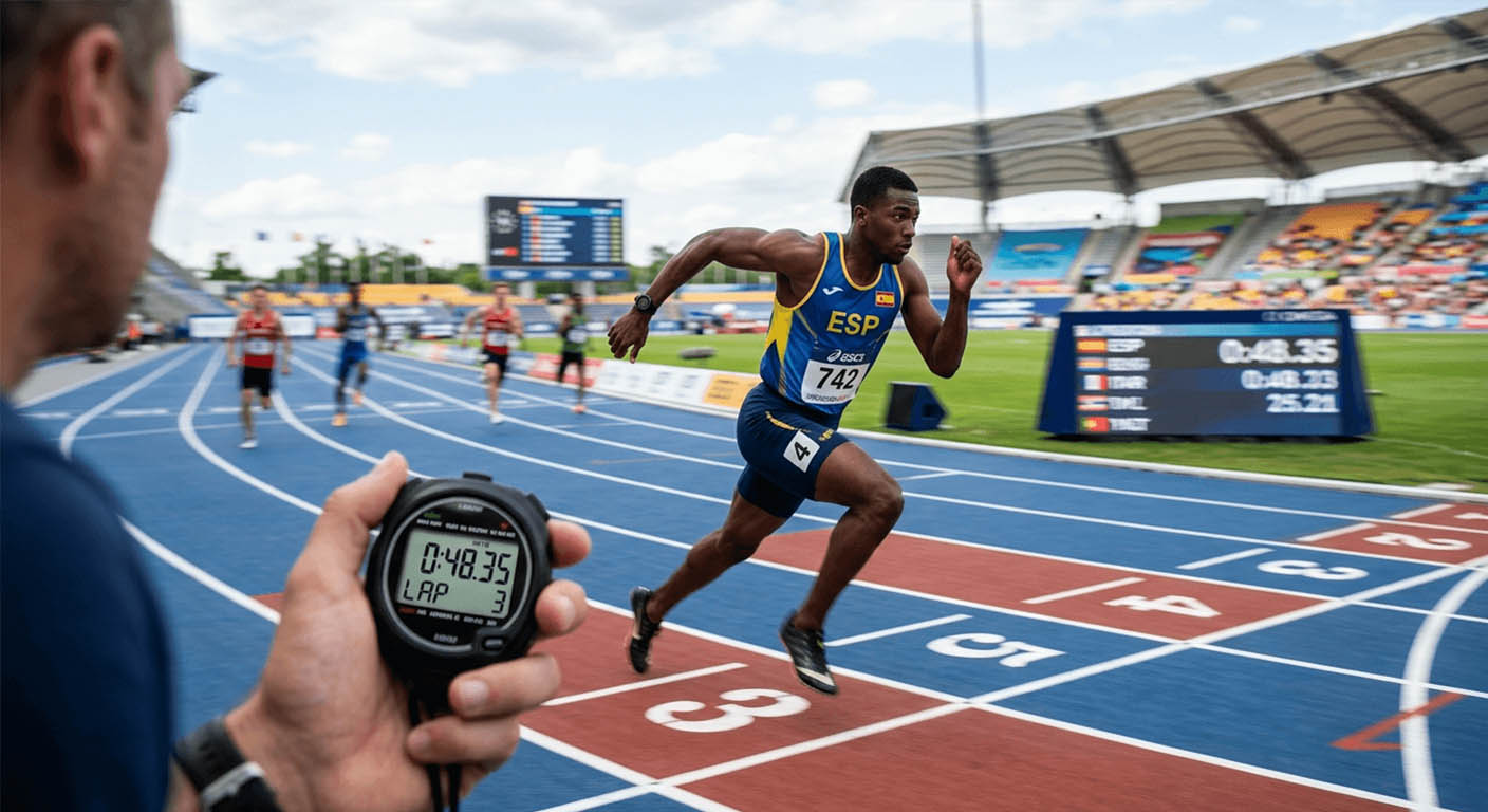 Técnicas De Entrenamiento Con Cronómetro Para Mejorar Tiempos En Pista
