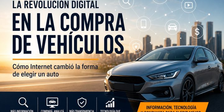 La revolución digital en la compra de vehículos: cómo Internet cambió la forma de elegir un auto