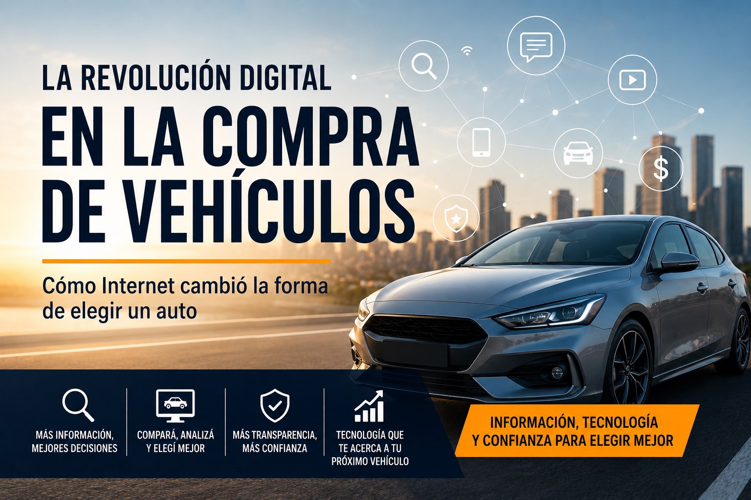 La revolución digital en la compra de vehículos- cómo Internet cambió la forma de elegir un auto